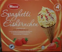 Mängden socker i Spaghetti Eishörnchen