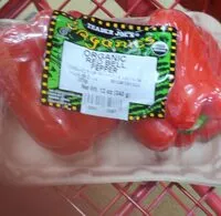 Mängden socker i Organic red bell pepper