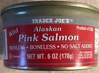 Mängden socker i Pink salmon