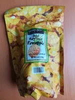 Mängden socker i Dried baby sweet pineapple