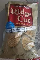 Mängden socker i Ridge cut Potato Chips with sea salt