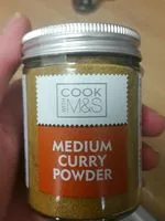 Mängden socker i Medium curry powder