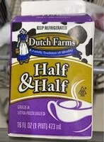 Mängden socker i Half & Half