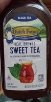 Mängden socker i Black sweet tea
