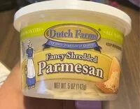 Mängden socker i Fancy shredded Parmesan