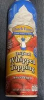 Mängden socker i Dutch Farms Original Whipped Topping