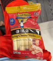 Mängden socker i String cheese sticks
