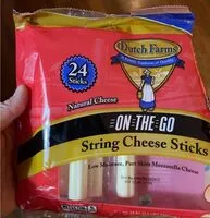 Mängden socker i String cheese sticks