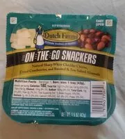 Mängden socker i On-the-go snackers