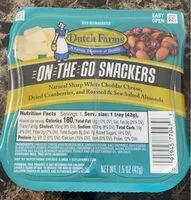 Mängden socker i On The Go Snackers