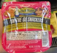 Mängden socker i On The Go Snackers