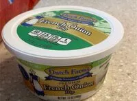 Mängden socker i Dutch Farms French Onion Dip