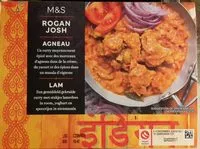 Mängden socker i Lamb Rogan Josh