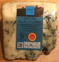 Mängden socker i Mature Blue Stilton