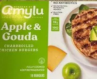 Mängden socker i Apple gouda chicken burgers