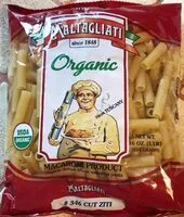Mängden socker i Organic Cut Ziti Pasta
