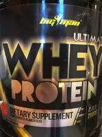 Mängden socker i Ultimate whey protein