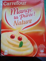 Mängden socker i purée nature