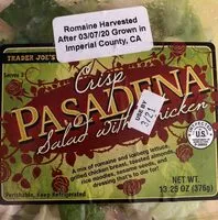 Mängden socker i Pacific Salad with Chicken