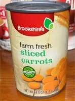 Mängden socker i Sliced carrots
