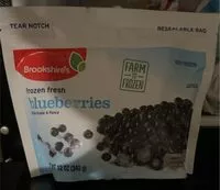 Mängden socker i Frozen Fresh Blueberries