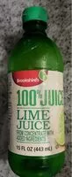 Mängden socker i Lime Juice From Concentrate