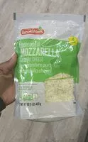 Mängden socker i Shredded mozzarella