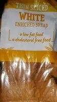 Mängden socker i White enriched bread