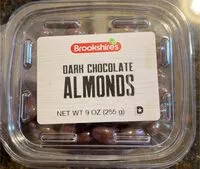 Mängden socker i Dark chocolate almonds