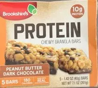 Mängden socker i Peanut butter dark chocolate protein chewy granola bars
