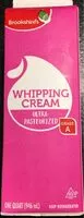 Mängden socker i Whipping cream