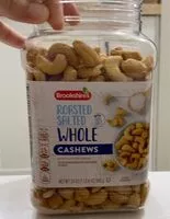 Mängden socker i Roasted salted Whole Cashews