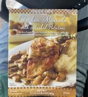 Mängden socker i Chicken Marsala