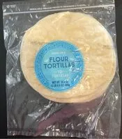 Mängden socker i Flour tortillas