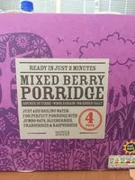 Mängden socker i Mixed Berry Porridge