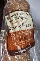 Mängden socker i Soft multigrain rustico bread Trader joes