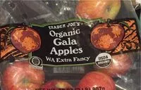 Mängden socker i Organic gala apples