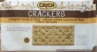 Mängden socker i Crackers