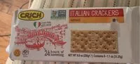 Mängden socker i Italian crackers