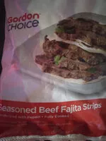 Mängden socker i seasoned beef fajita strips
