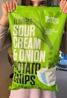 Mängden socker i Flavored Sour Cream Onion chips