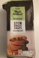 Mängden socker i Stem Ginger Snaps
