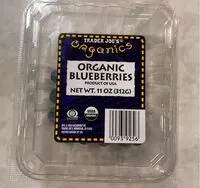 Mängden socker i Organic Blueberries