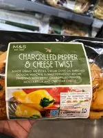 Mängden socker i Chargrilled pepoer & cheese twist