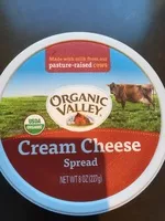 Mängden socker i Cream cheese spread