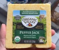 Mängden socker i Pepper Jack Cheese