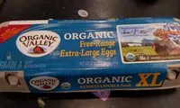 Mängden socker i Organic free-range extra-large eggs