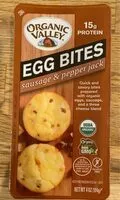 Mängden socker i Sausage & pepper jack egg bites