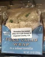 Mängden socker i tuna salad wrap
