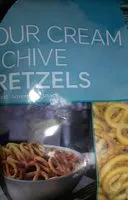 Mängden socker i sour cream and chive pretzel